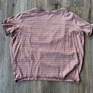 Lululemon Back in Action short sleeved shirt, size 8